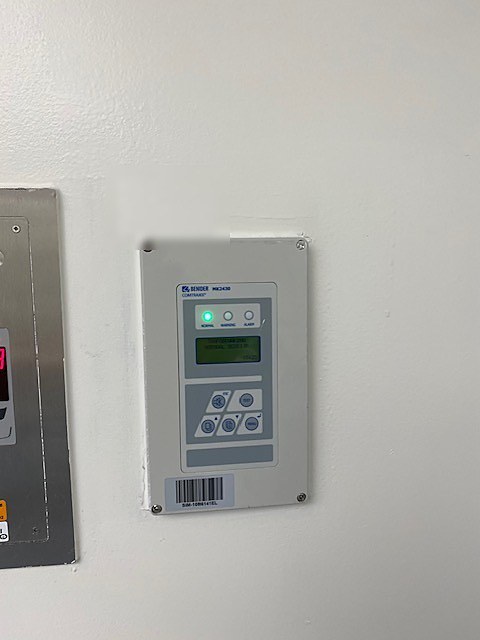 Insulation monitoring for medical room